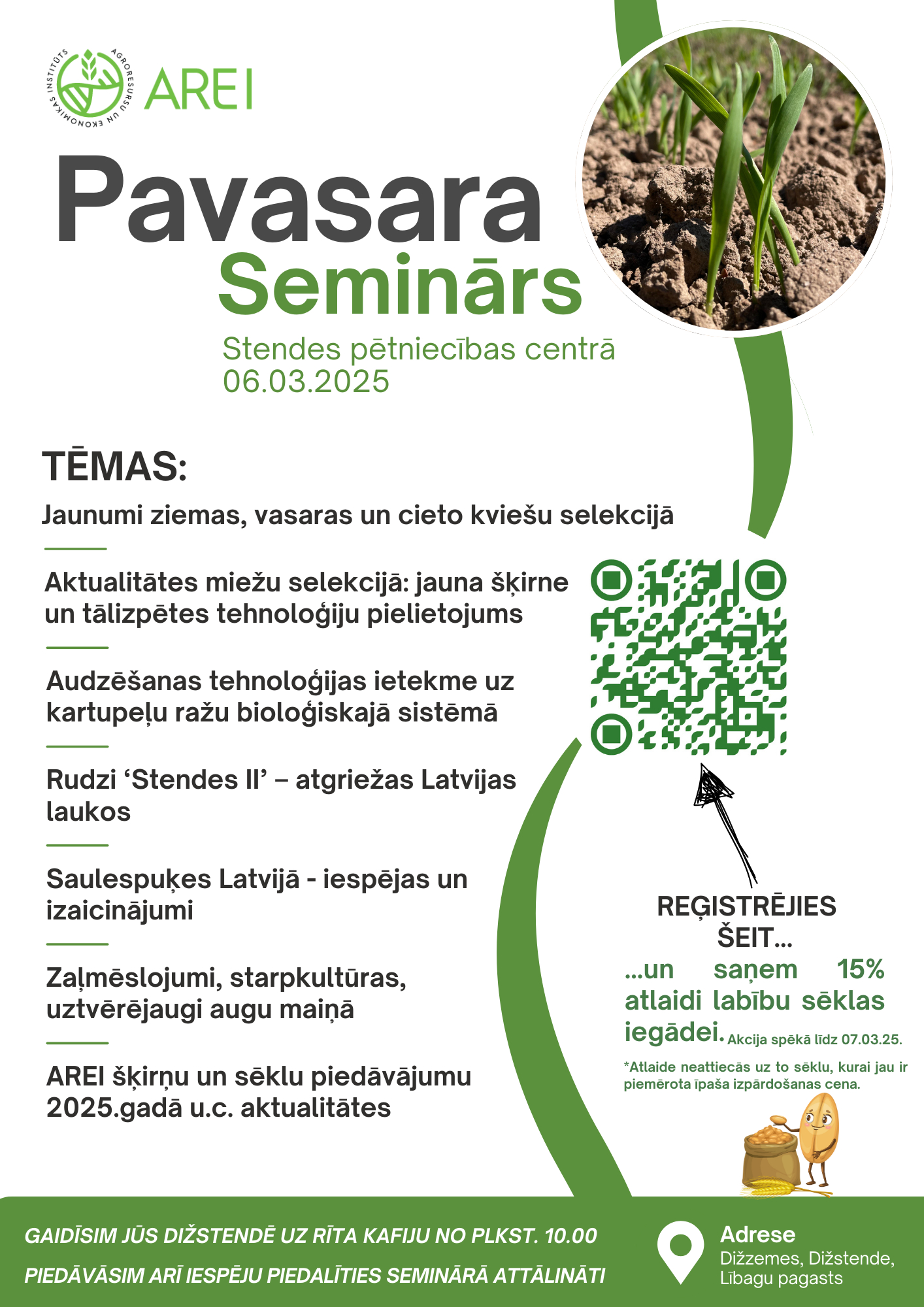 Pavasara seminārs Programma Stendes pētniecības centrs