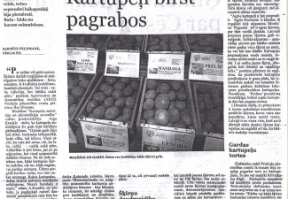Kartupeli birst pagrabos
