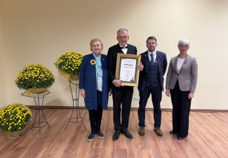 AREI Stendes PC pasniedz prestižo agronoma Jāņa Lielmaņa balvu.